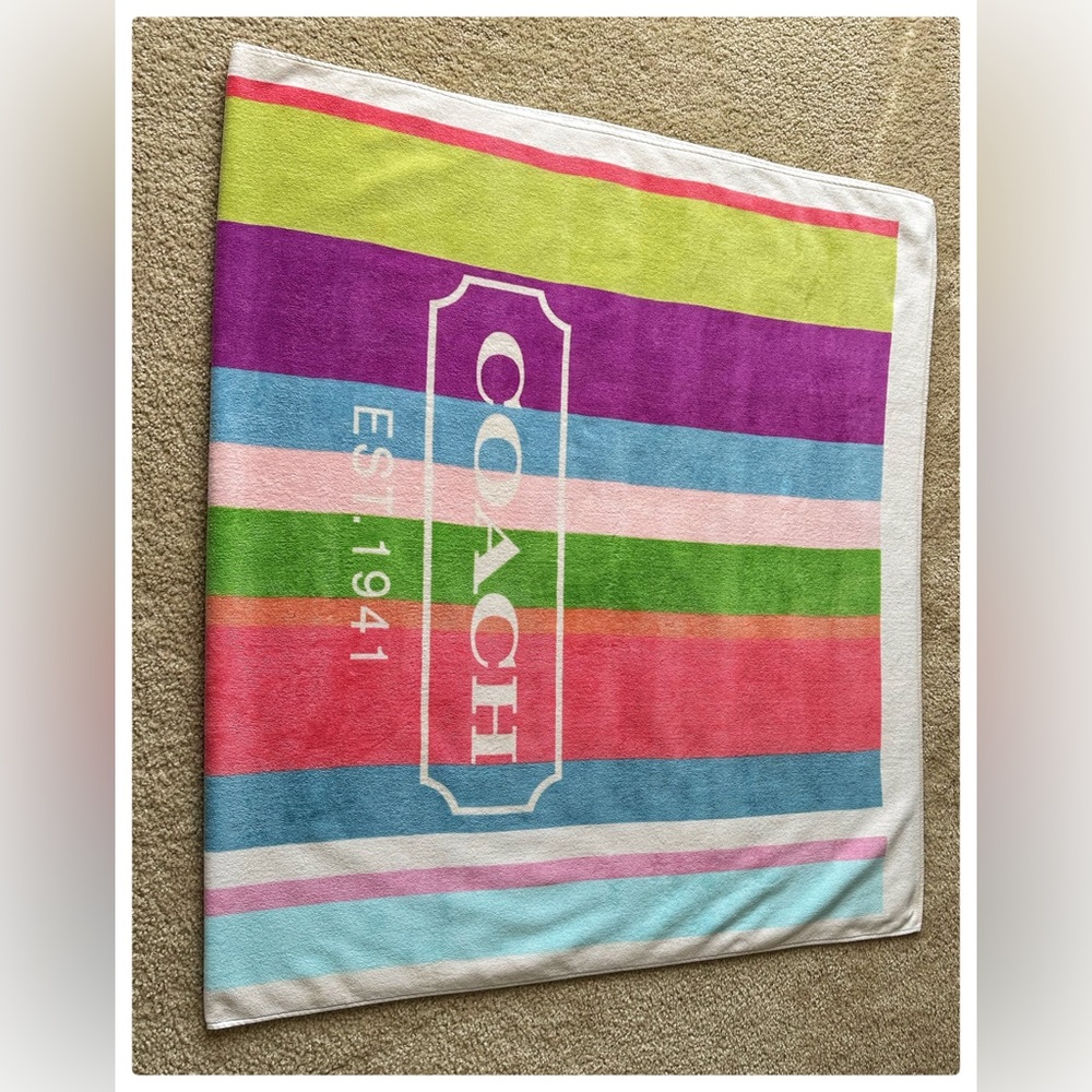 Coach Beach Towel
